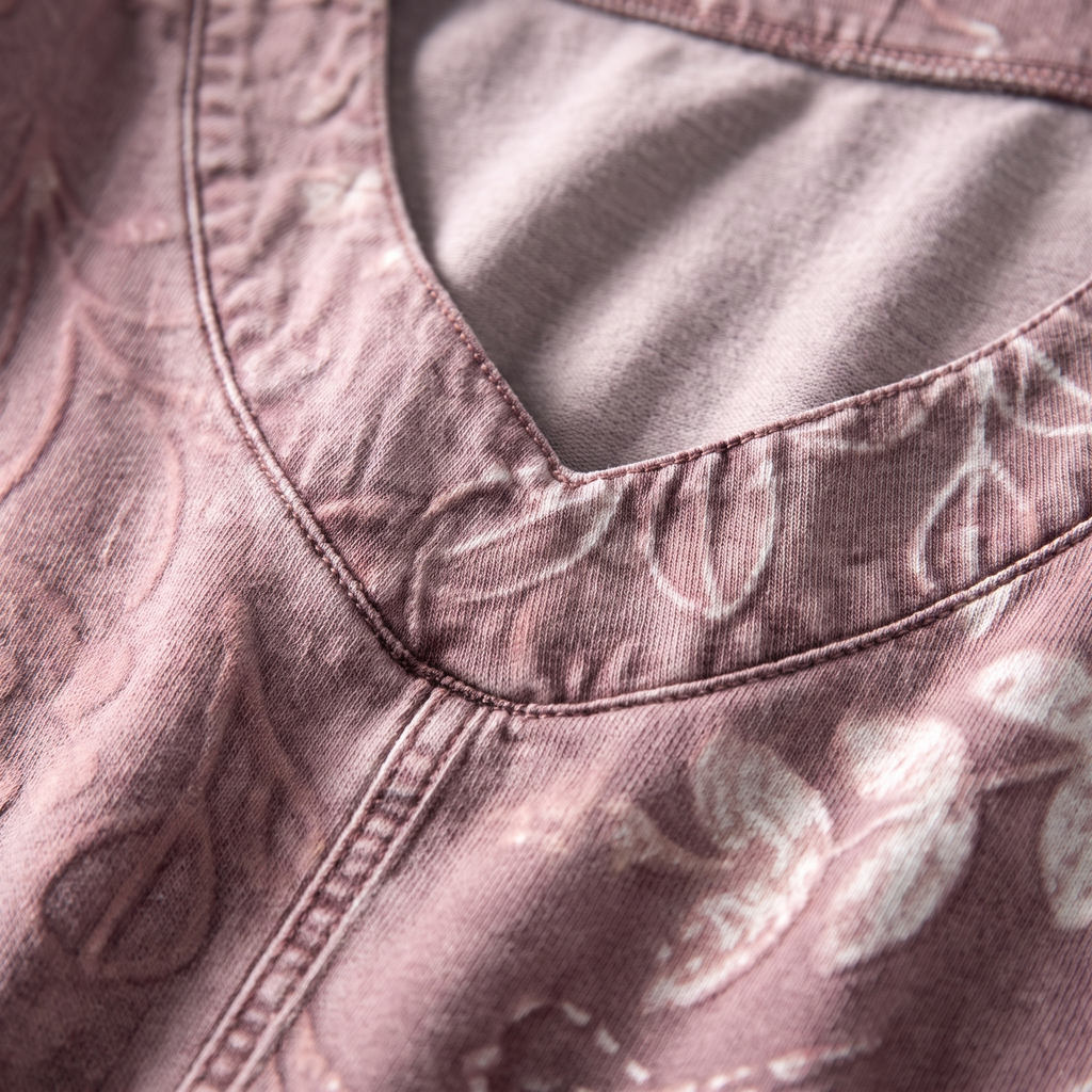 ELVERA LEAF PRINT BLOUSE