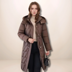 Isabella Long Quilted Jacket