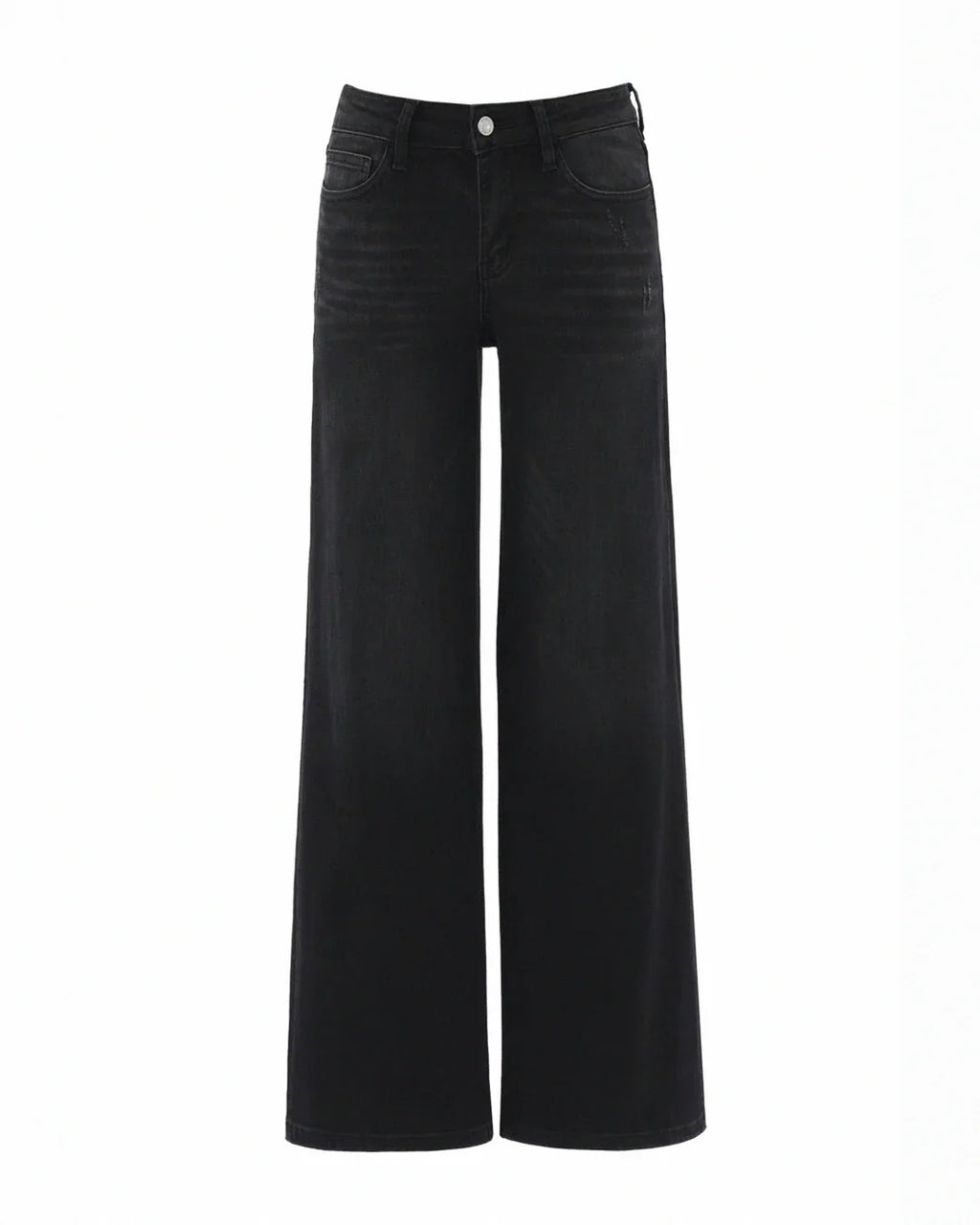 Linnea – Mid Rise BBL Wide Leg Jeans