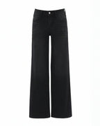 Linnea – Mid Rise BBL Wide Leg Jeans