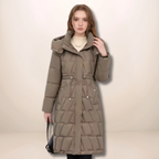 Isabella Long Quilted Jacket