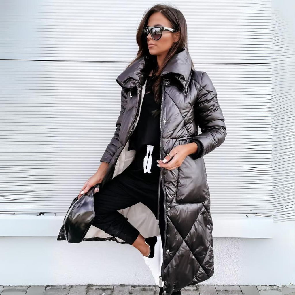 Molly - Elegant Quilted Winter Jacket
