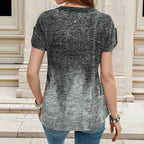 Vintage Blouse Met Kleurverloop
