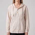 ANDORA LINEN HOODIE
