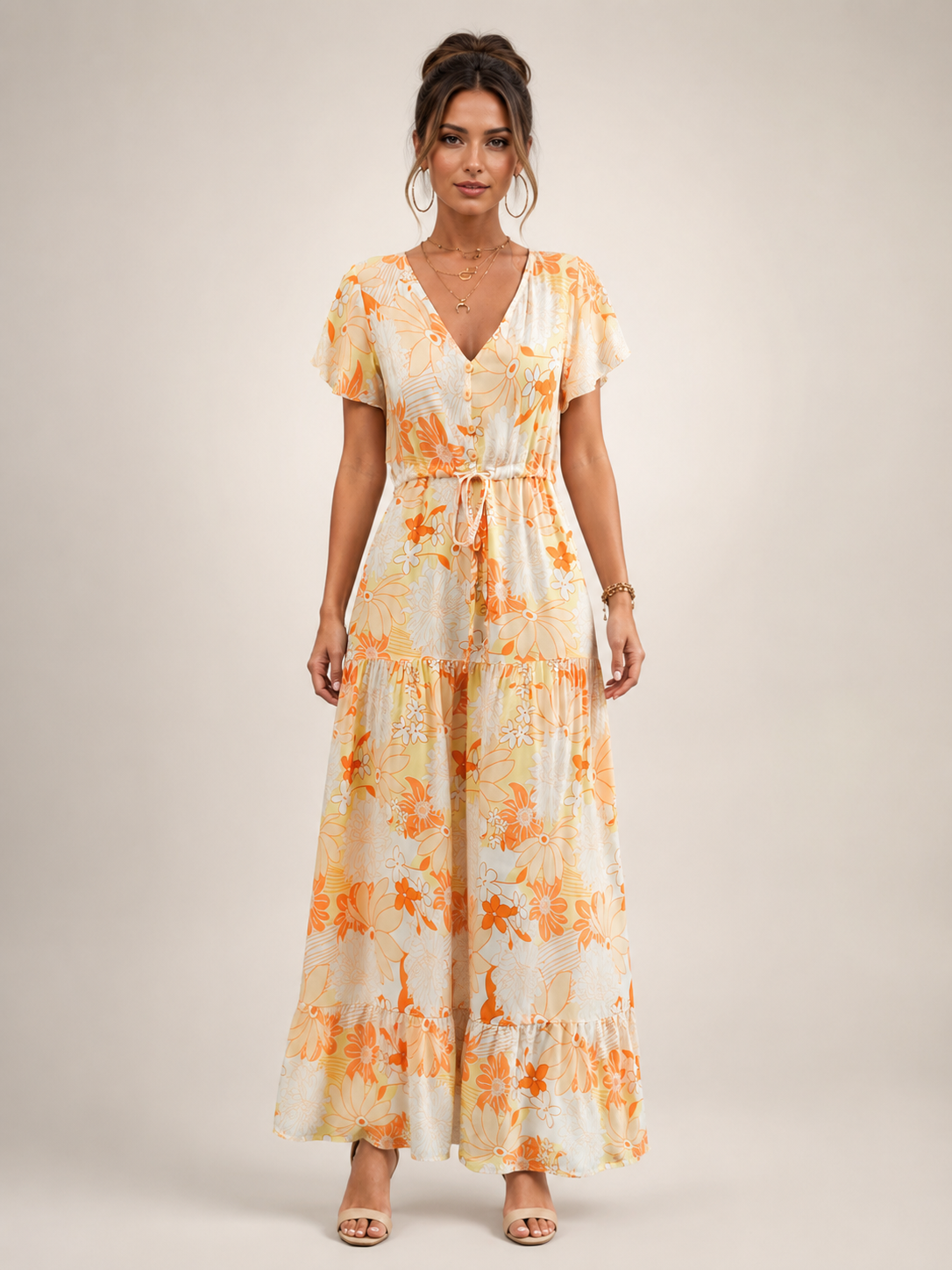 Dorothea V-Neck Dress