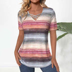 Casual Gradiënt Blouse