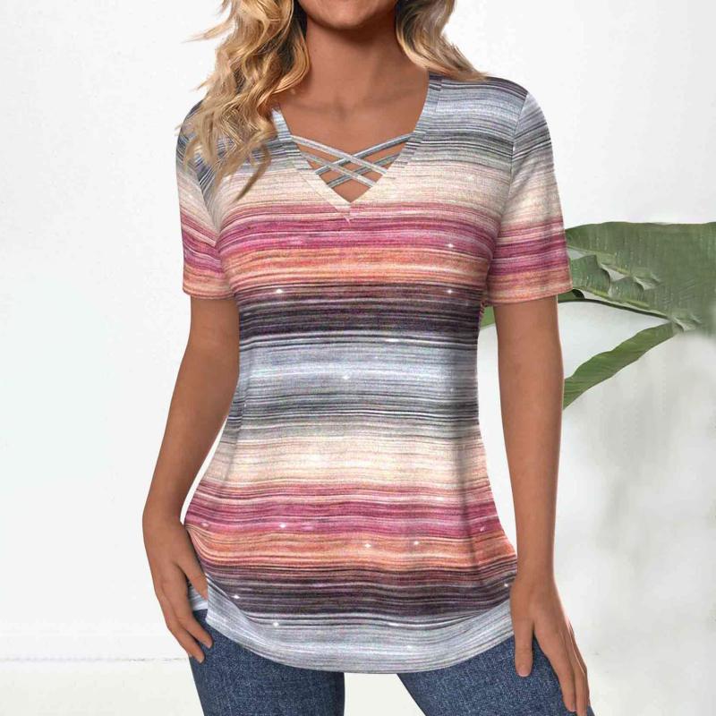 Casual Gradiënt Blouse