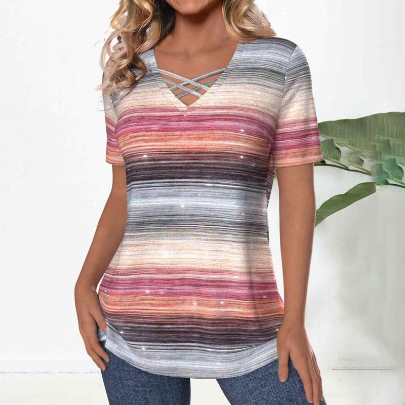 Casual Gradiënt Blouse
