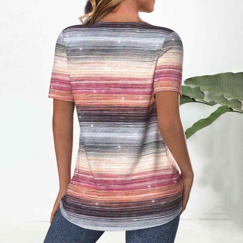 Casual Gradiënt Blouse