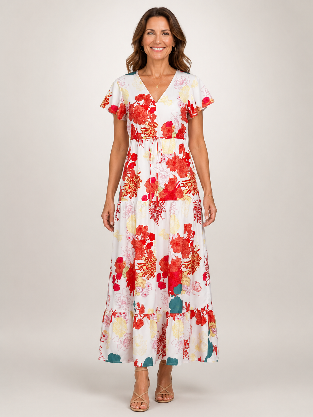 Dorothea V-Neck Dress