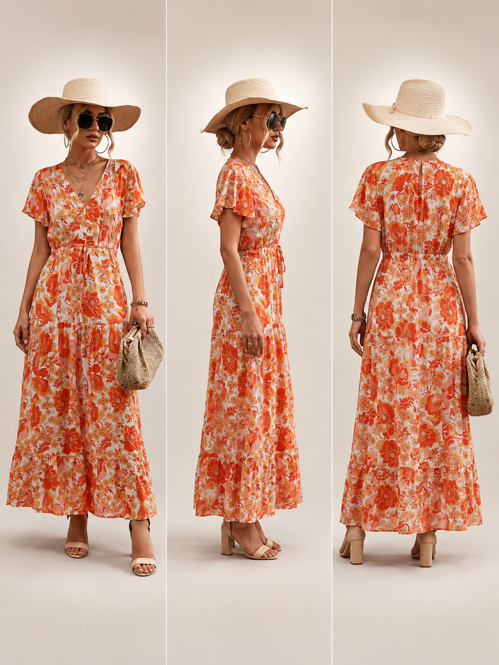 Dorothea V-Neck Dress