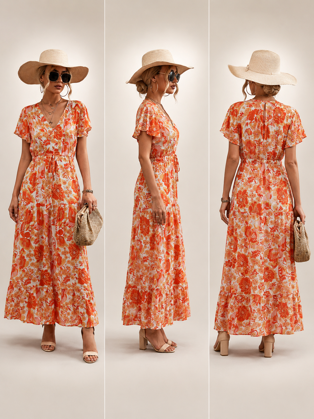 Dorothea V-Neck Dress