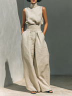 Livia – Cotton & Linen Minimalist Set
