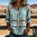 Vintage Casual Blouse