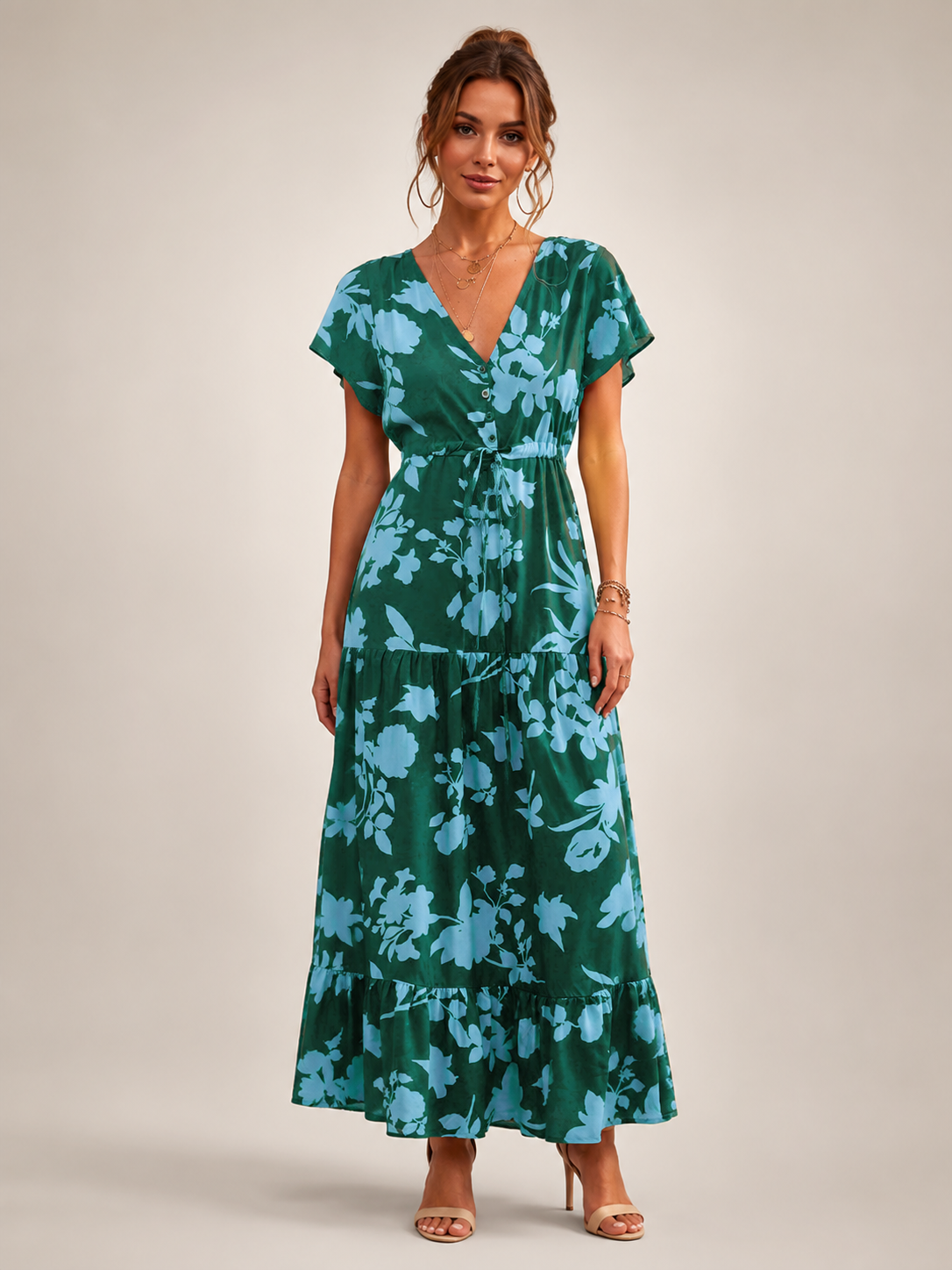Dorothea V-Neck Dress