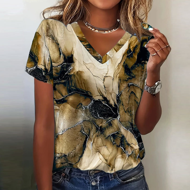 Vintage Gradiënt T-Shirt