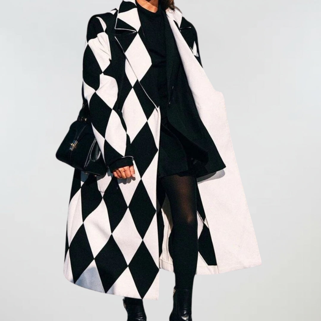Caroline - Elegant Longline Coat