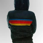 Sierra - Women’s Retro Striped Puffer Jacket