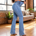 Nola - High-Rise Flared Jeans