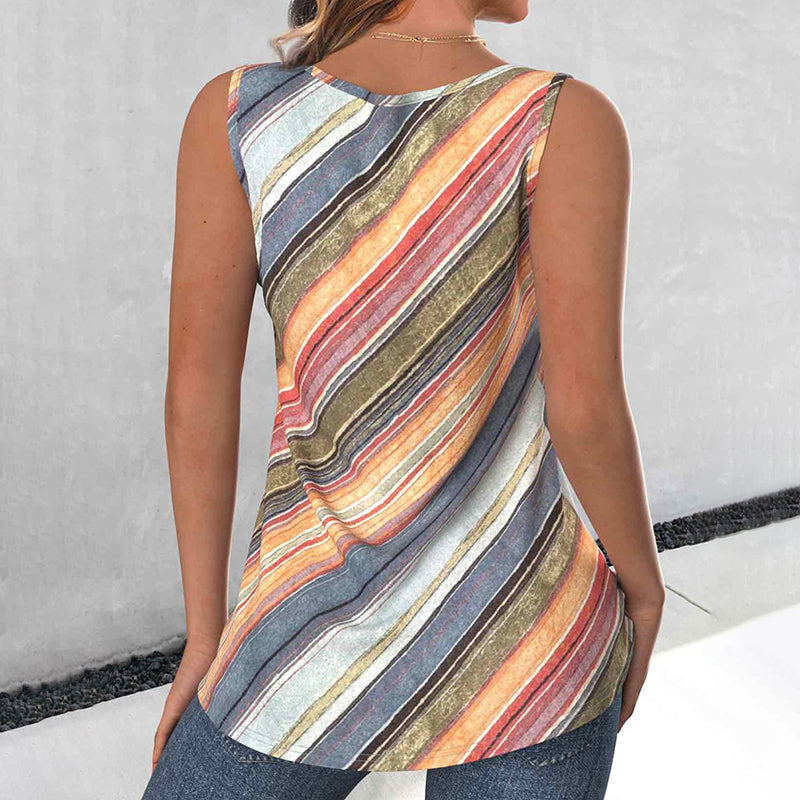 Kleurrijk Gestreepte Tanktop