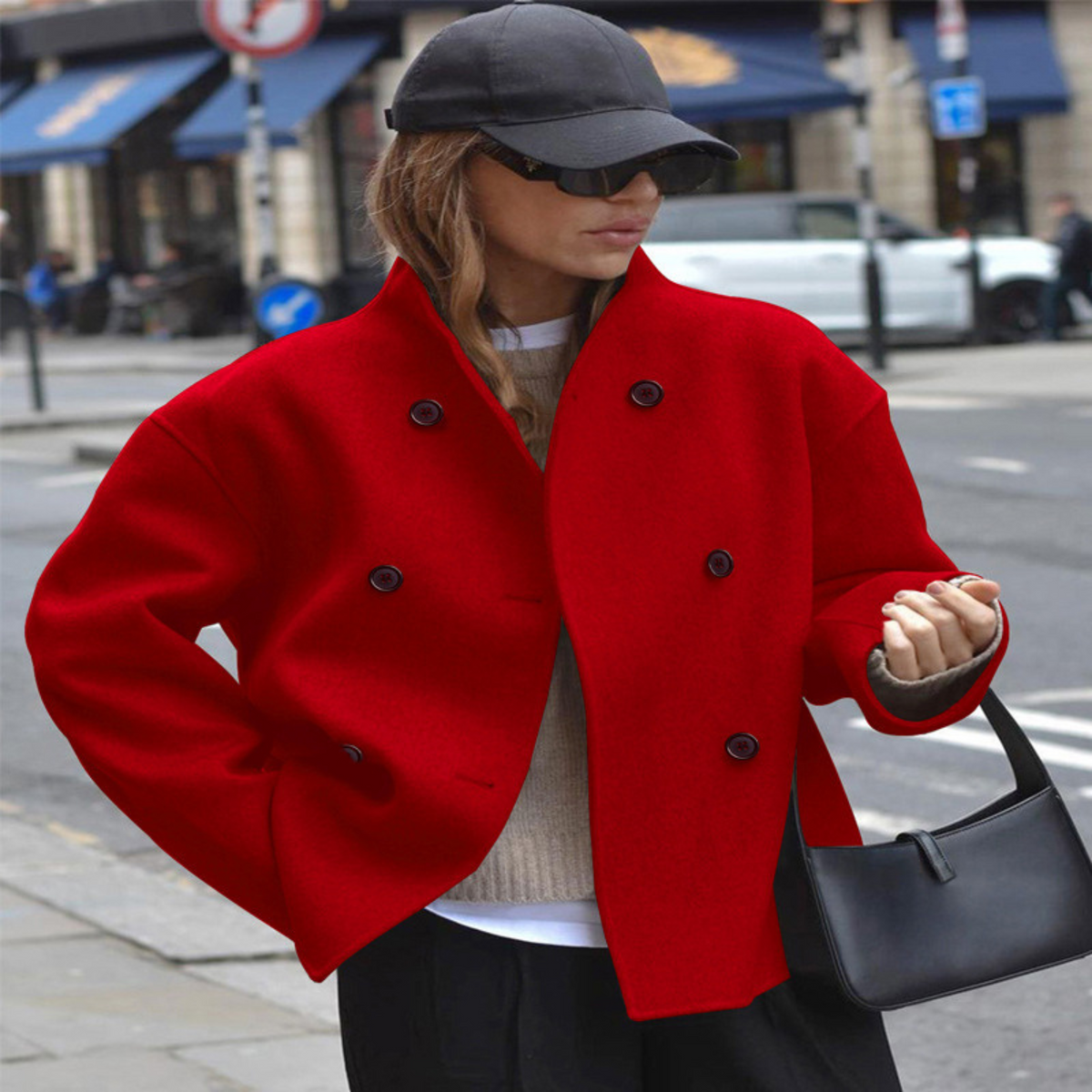 Rose - Chic Long Sleeve Coat