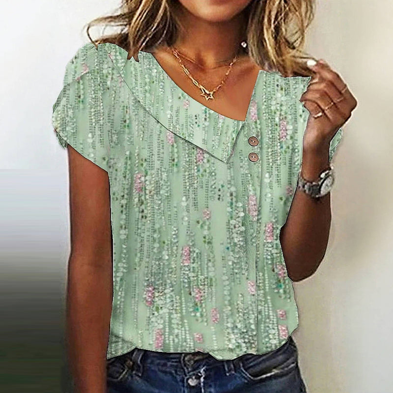 Casual Blouse Met Print