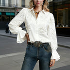 Casual Blouse Met Bloemenprint