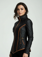 Bethany - Diamond-Quilted Padded Jacket