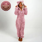 Gillian - Ultra-Soft Teddy Hoodie Suit