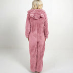 Gillian - Ultra-Soft Teddy Hoodie Suit