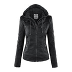 Callista | Hooded Moto Jacket