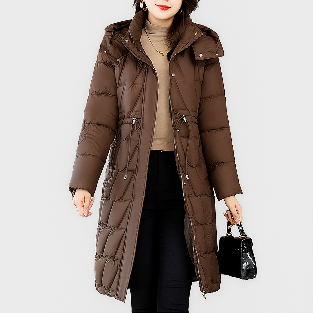 Isabella Long Quilted Jacket