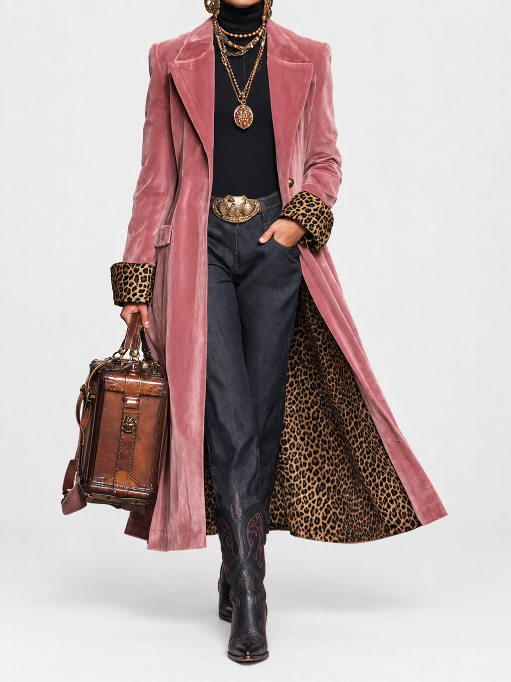 Madison - Elegant Long Tailored Coat
