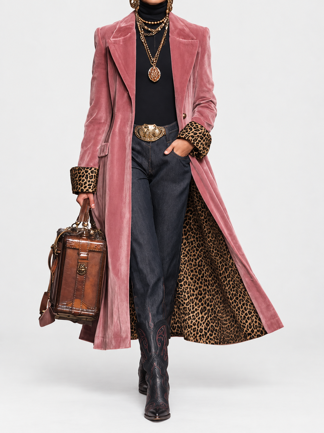 Madison - Elegant Long Tailored Coat