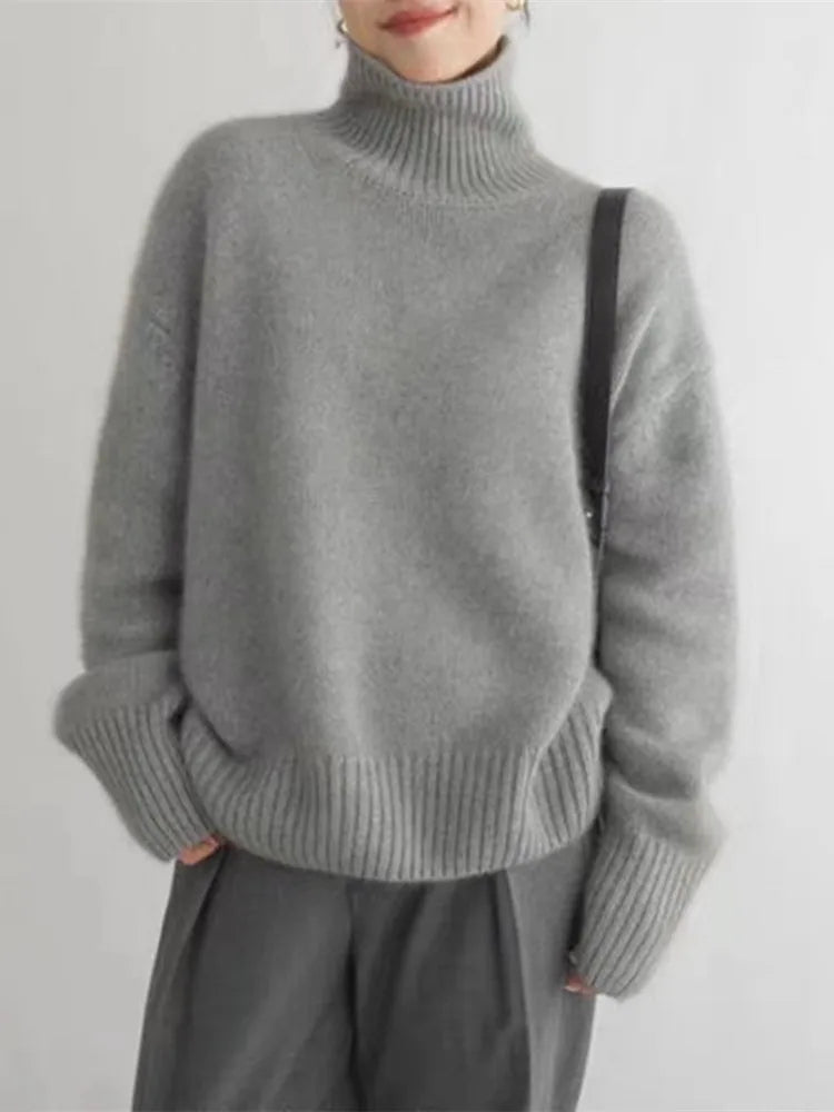 LINEA | High Neck Jumper