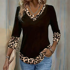Casual Luipaardprint T-Shirt