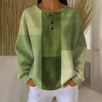 Vintage Sweatshirt Met Kleurvlakken