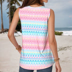 Casual Tanktop Met Kleurverloop