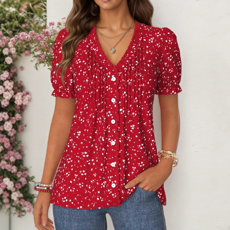 Vintage Casual Blouse