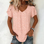 Vintage Bloemenprint Blouse