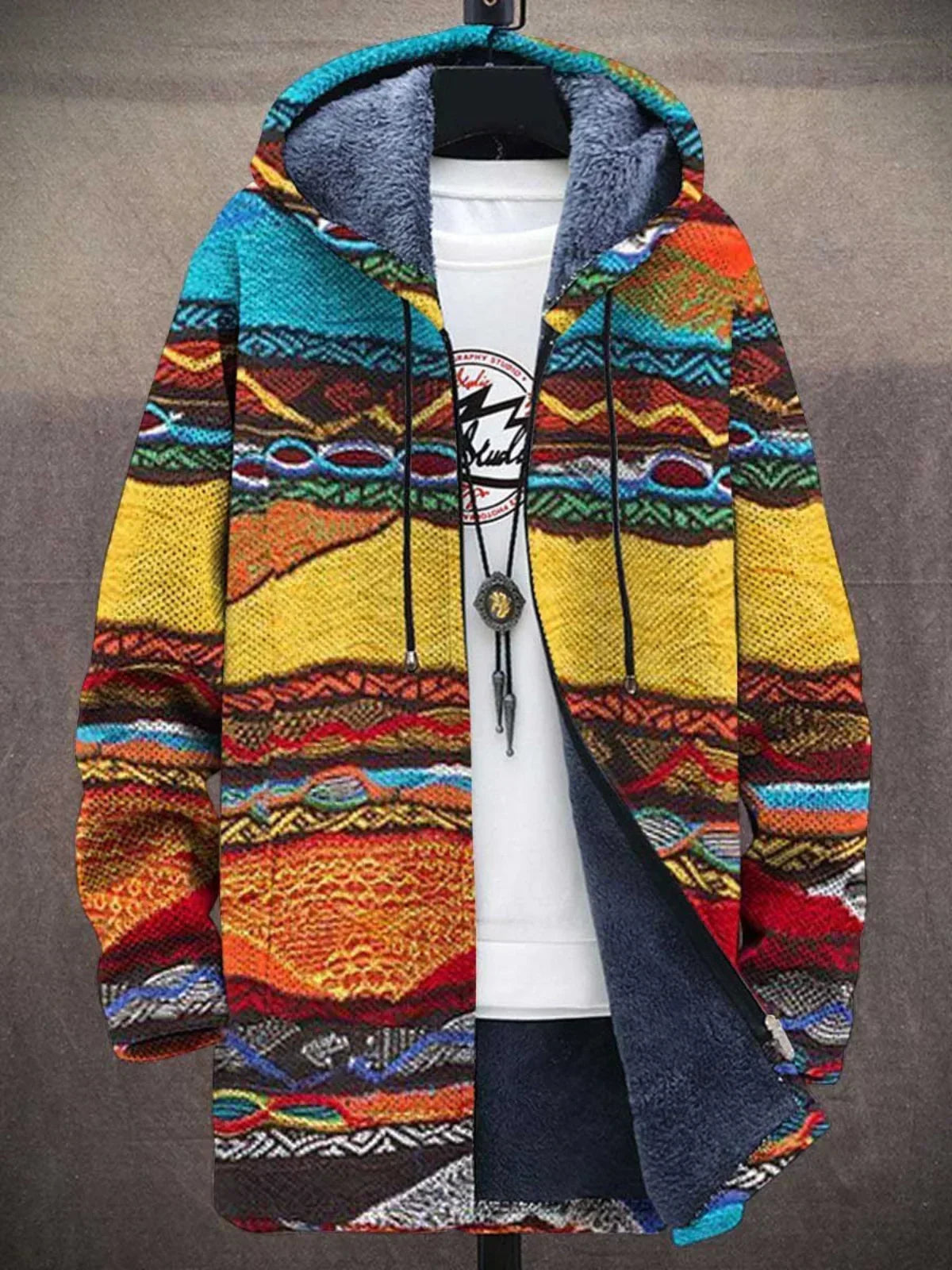 Sam - Luxury Art-Inspired Cardigan
