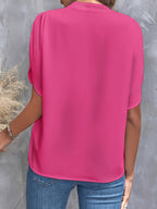 Women’s Lightweight Split-Sleeve Blouse