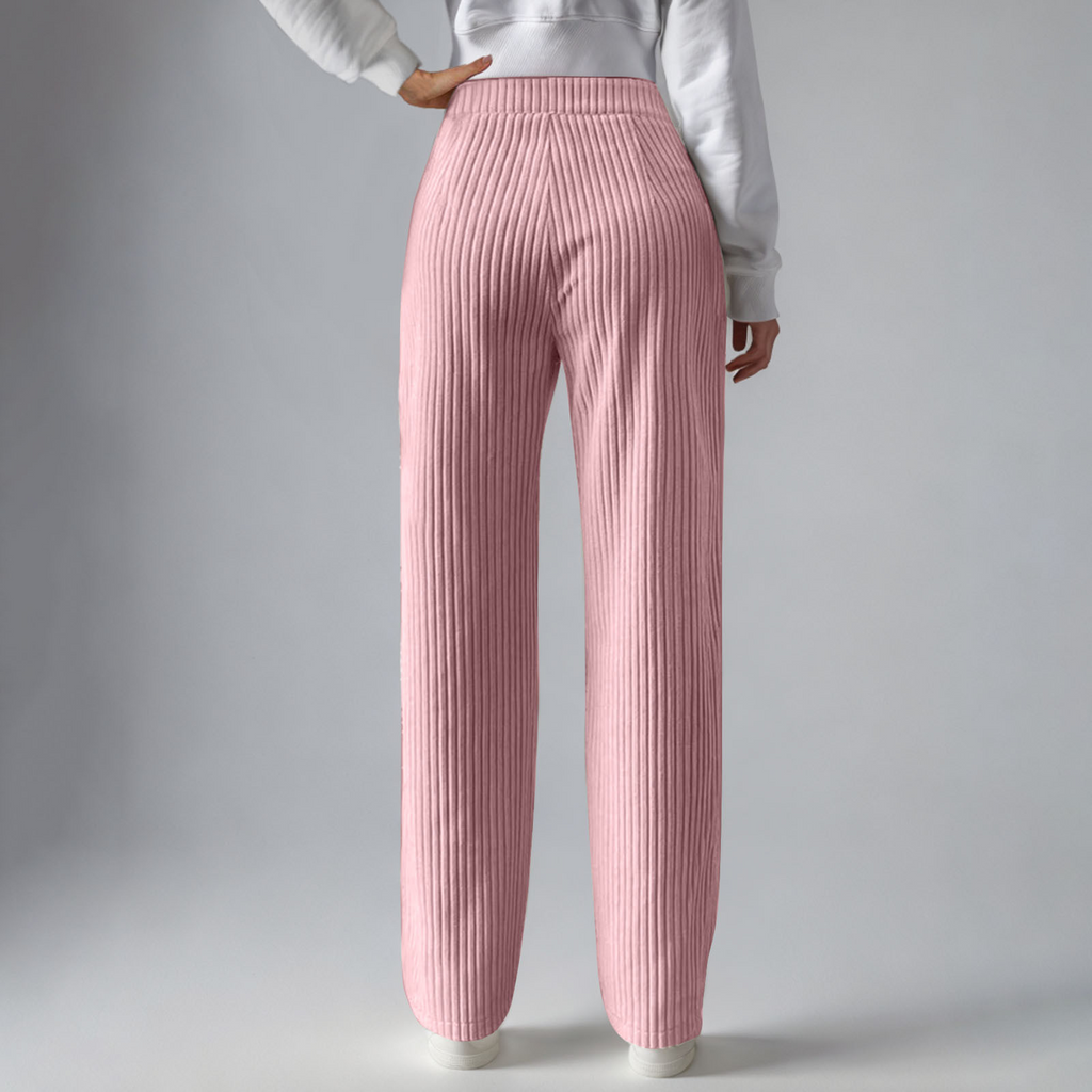 Everly - Rib-Knit Sweatpants