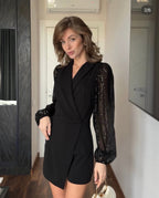 Araminta – Elegant Black Romper