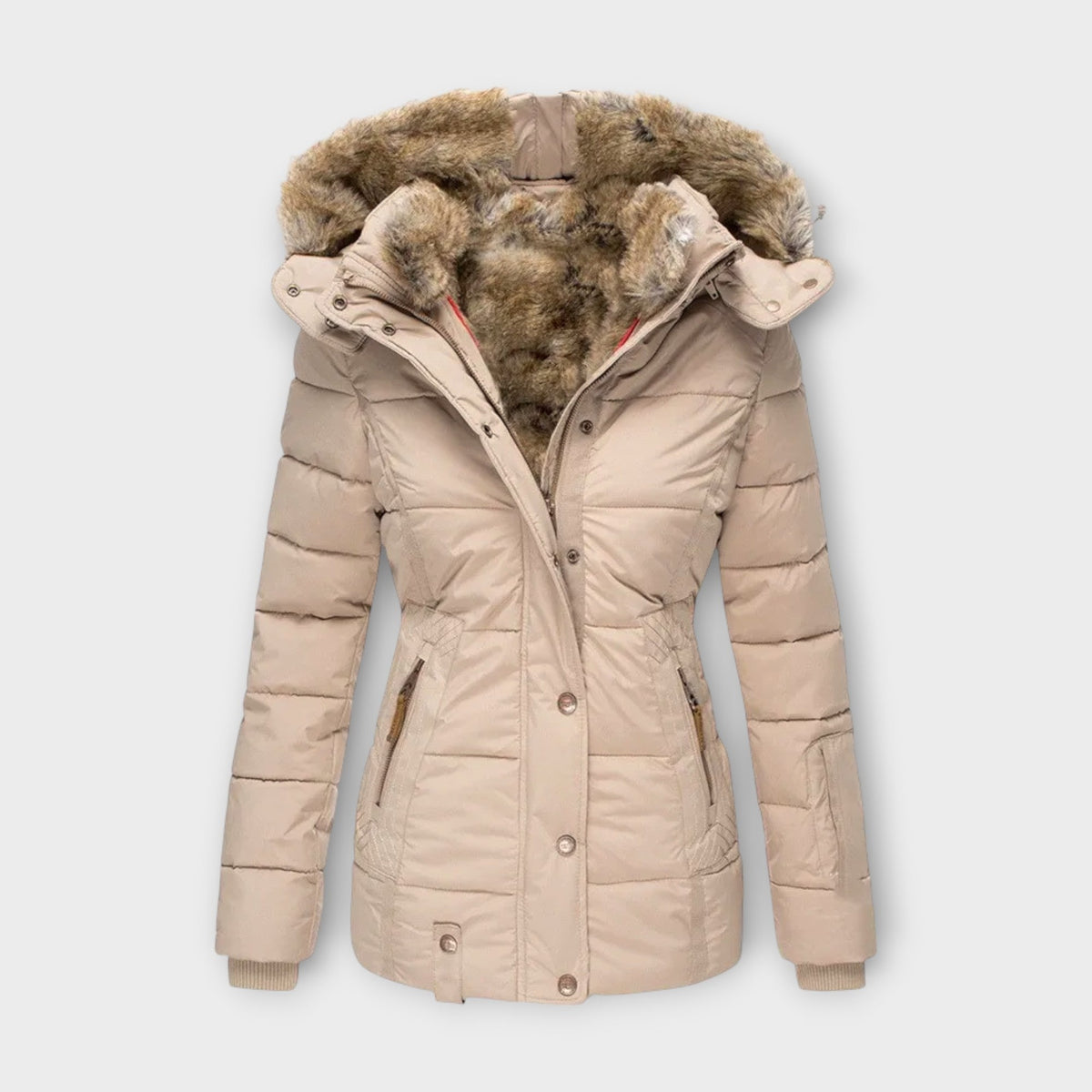 Emine – Cosy Faux Fur-Lined Jacket