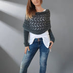 Alice – Lightweight stylish winter shawl