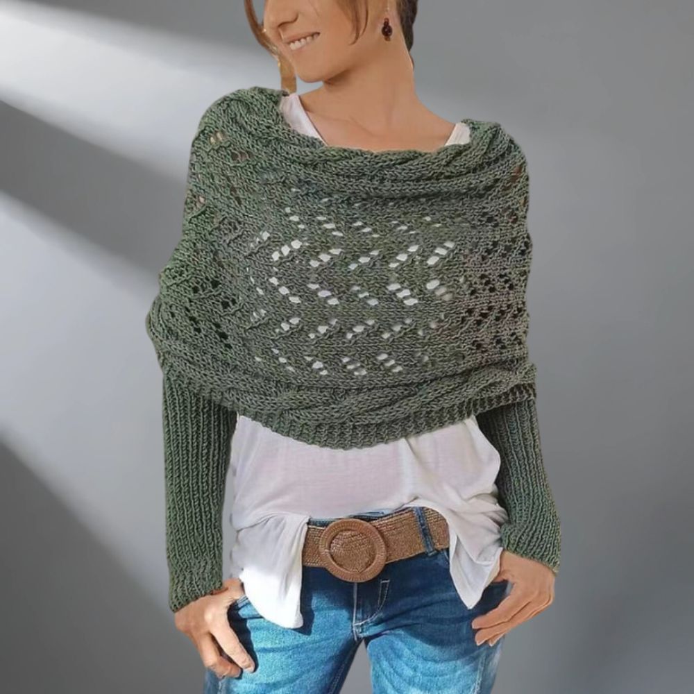 Alice – Lightweight stylish winter shawl