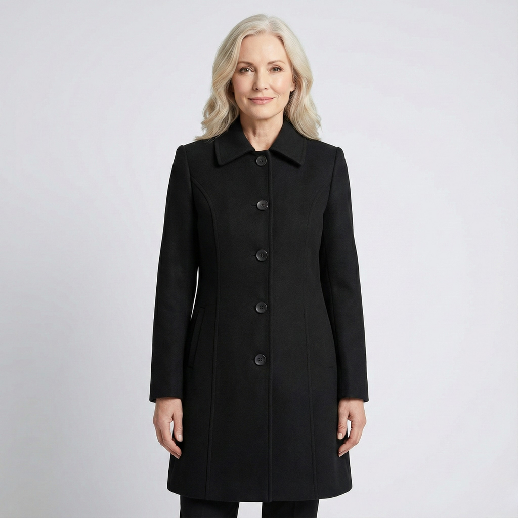 Maeve – Single-Breasted Winter Trench Coat