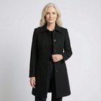 Maeve – Single-Breasted Winter Trench Coat