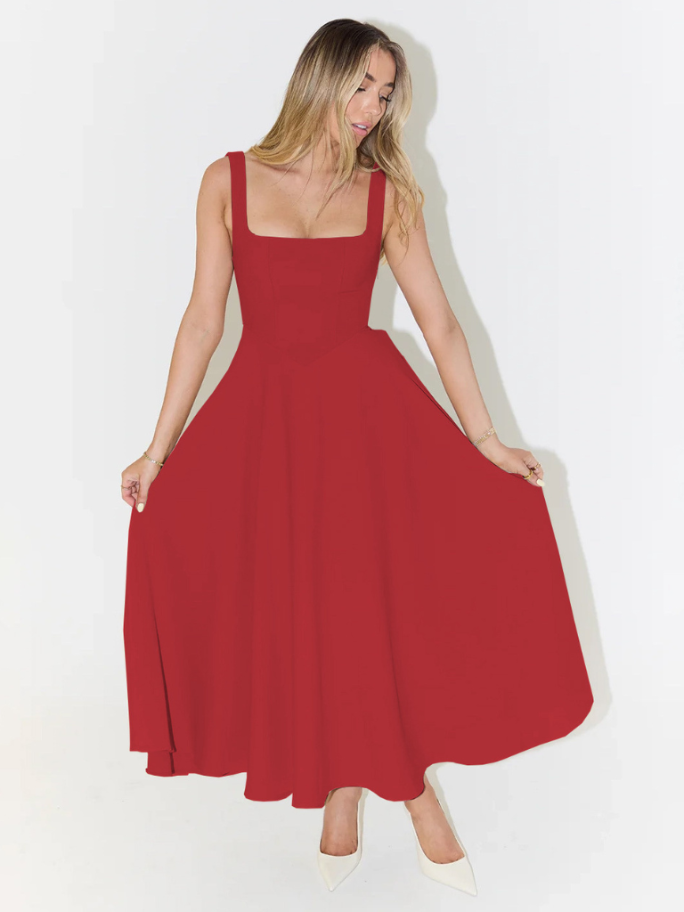 Rosalind - Graceful Midi Dress